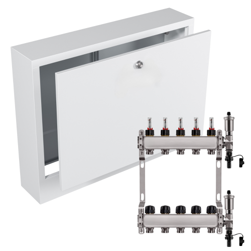 Przejdź do produktu ROZDZIELACZ NIERDZEWNY PODŁOGÓWKI 5+ SKRZYNKA NATYNKOWA BIAŁA