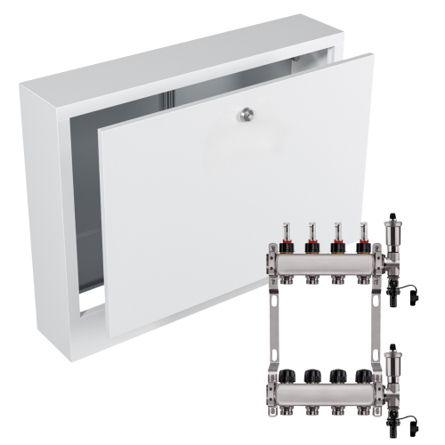 Przejdź do produktu ROZDZIELACZ NIERDZEWNY PODŁOGÓWKI 4+ SKRZYNKA NATYNKOWA BIAŁA