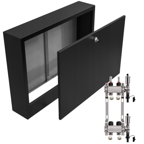 Przejdź do produktu ROZDZIELACZ NIERDZEWNY PODŁOGÓWKI 2+ SKRZYNKA NATYNKOWA CZARNA+PEX